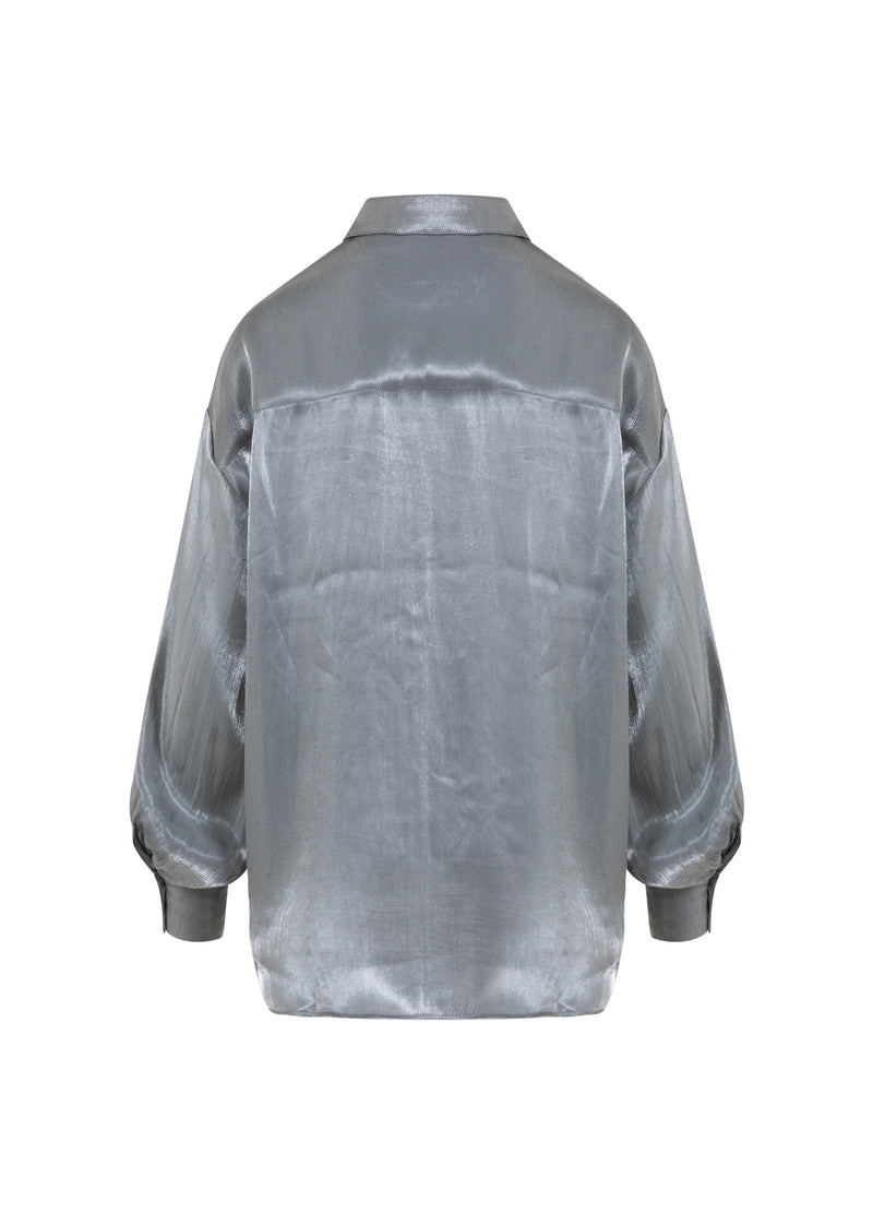 CC Heart CC HEART JOLIE METALIC SHIRT Shirt/Blouse Dark silver - 169