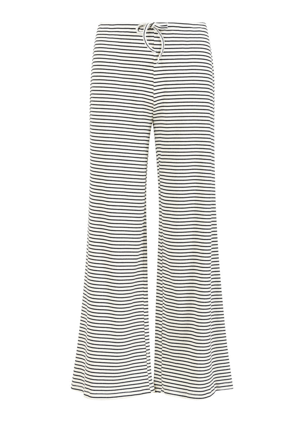 CC Heart CC HEART KAROLINE RIB BUKSER Pants Offwhite/black stripe - 232