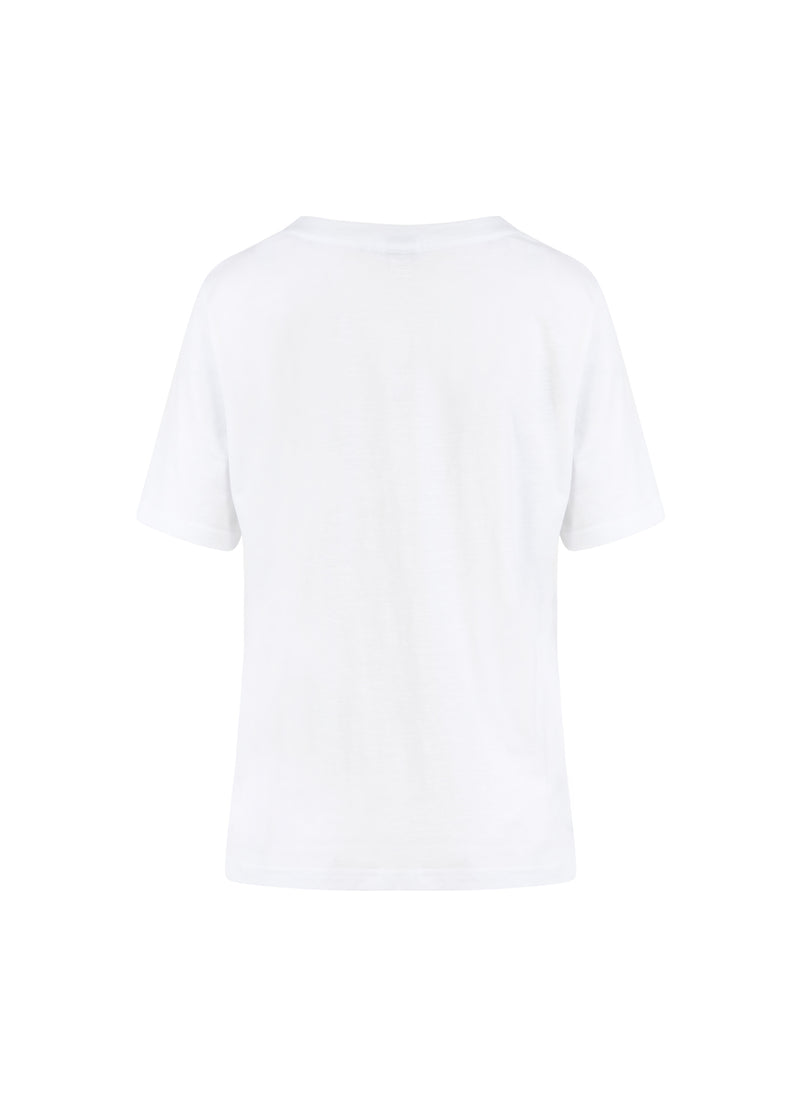 CC Heart CC HEART KISS TEE - MIDI ÆRME T-Shirt White - 200