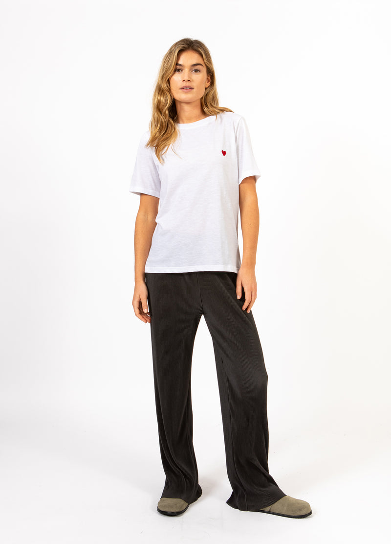 CC Heart CC HEART KISS TEE - MIDI ÆRME T-Shirt White - 200