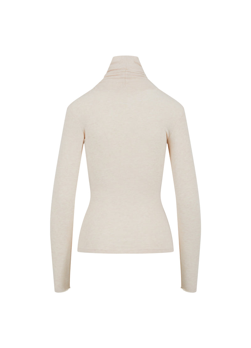 CC Heart CC HEART LANA RULLEKRAVE Knitwear Creme - 364