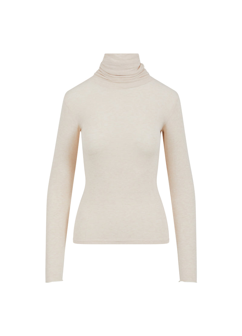 CC Heart CC HEART LANA RULLEKRAVE Knitwear Creme - 364