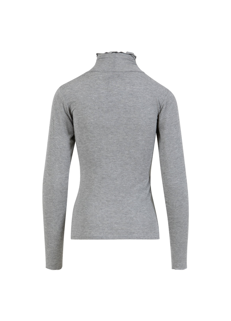 CC Heart CC HEART LANA RULLEKRAVE Knitwear Grey melange - 142