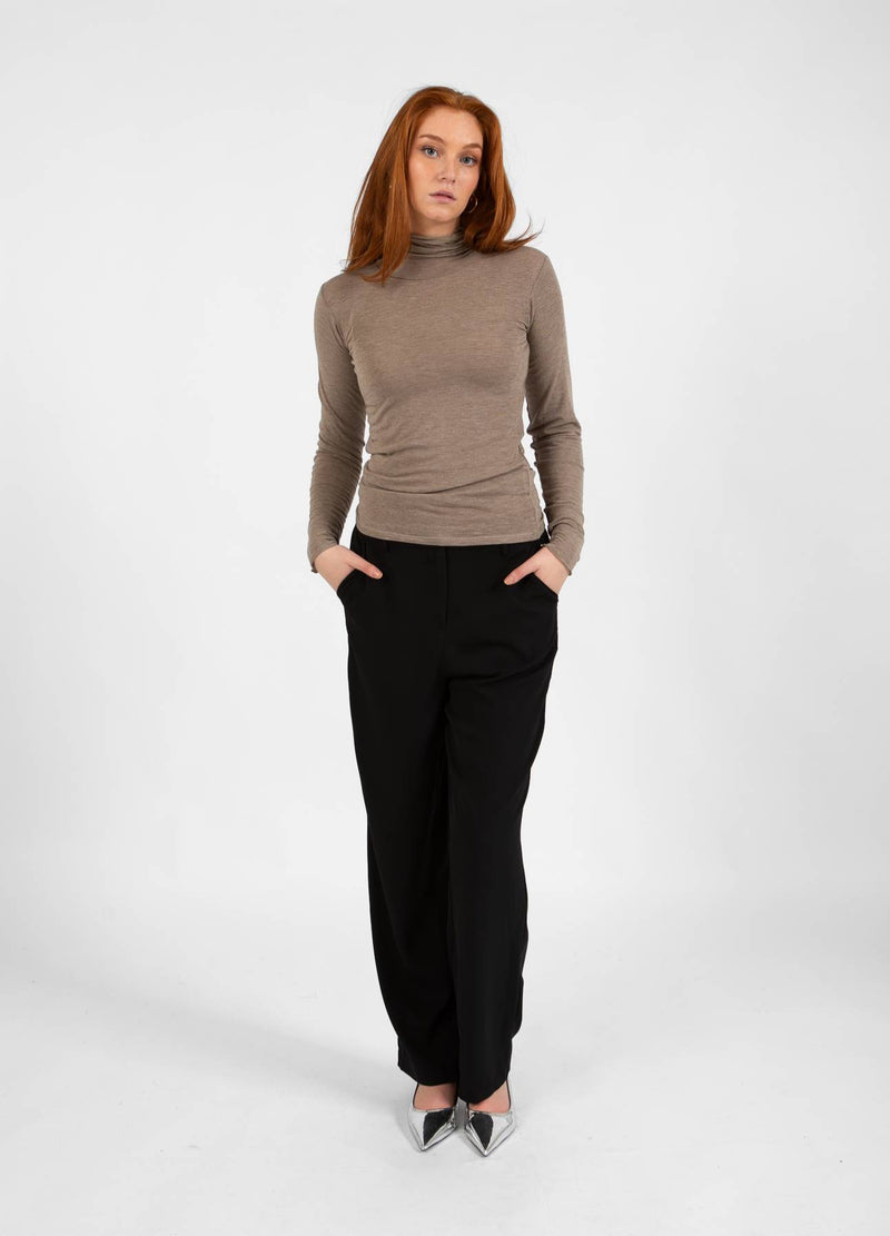 CC Heart CC HEART LANA RULLEKRAVE Knitwear Hazel melange - 372
