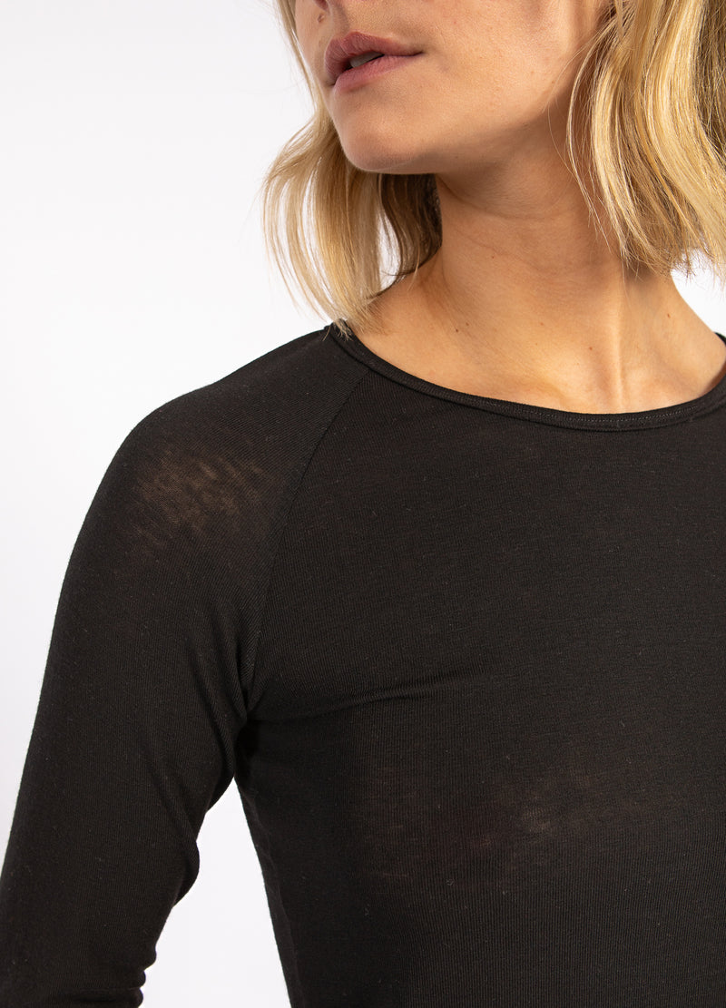 CC Heart CC HEART LANA STRIK MED LANGE ÆRMER Knitwear Black - 100