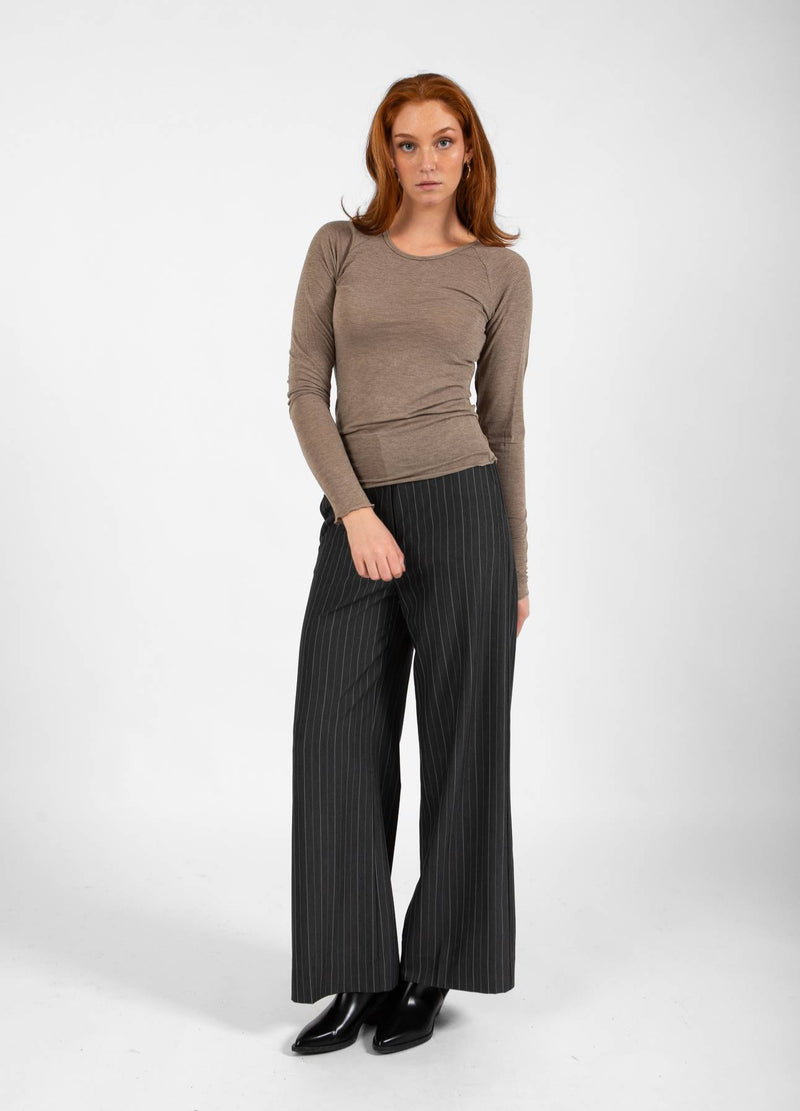 CC Heart CC HEART LANA STRIK MED LANGE ÆRMER Knitwear Hazel melange - 372