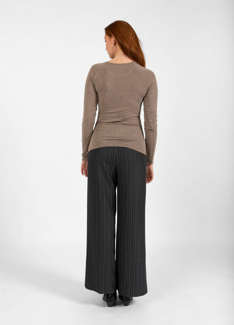 CC Heart CC HEART LANA STRIK MED LANGE ÆRMER Knitwear Hazel melange - 372