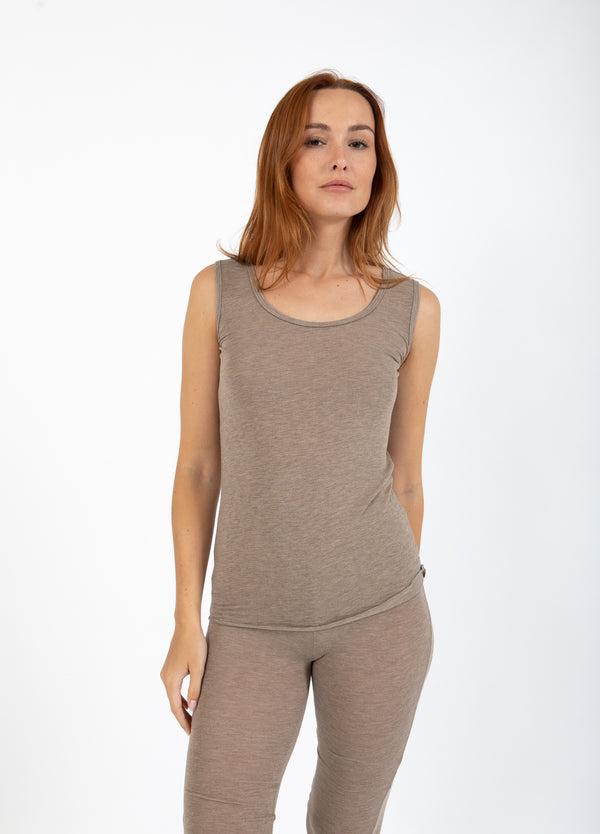 CC Heart CC HEART LANA ULD TANKTOP Shirt/Blouse Hazel melange - 372