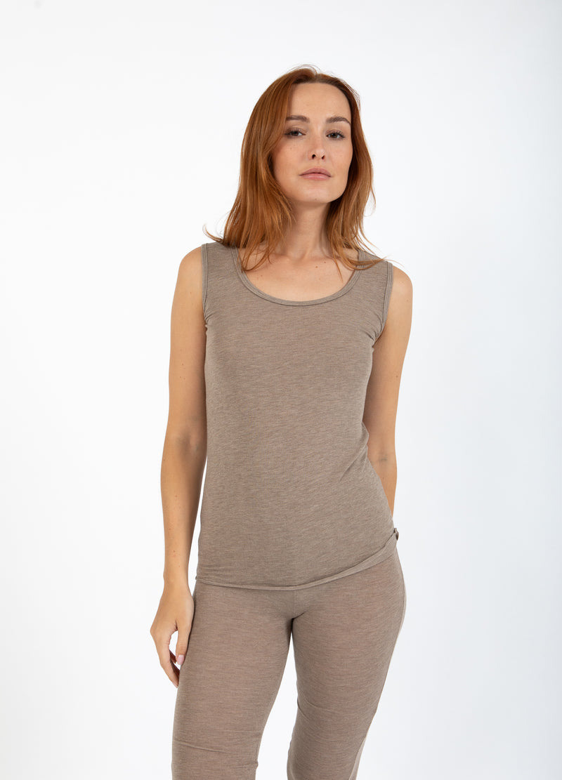 CC Heart CC HEART LANA ULD TANKTOP Shirt/Blouse Hazel melange - 372