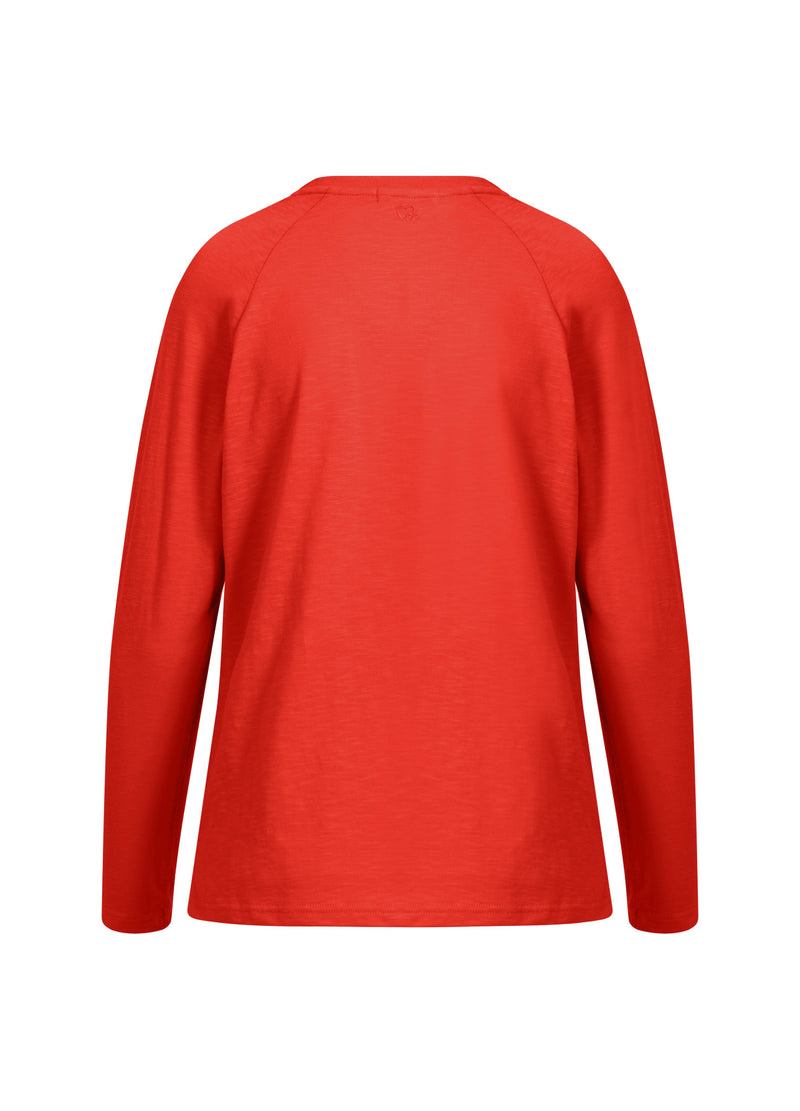 CC Heart CC HEART LANGÆRMET T-SHIRT T-Shirt Red lips - 617