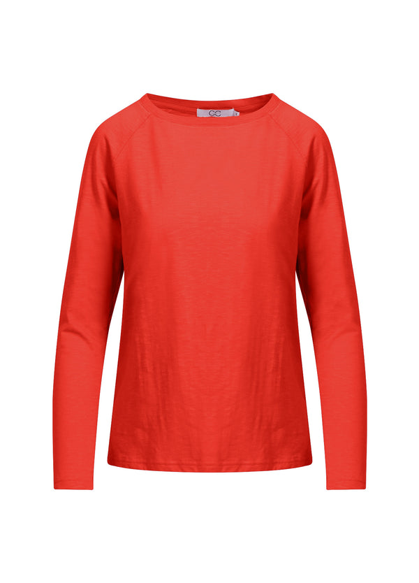 CC Heart CC HEART LANGÆRMET T-SHIRT T-Shirt Red lips - 617