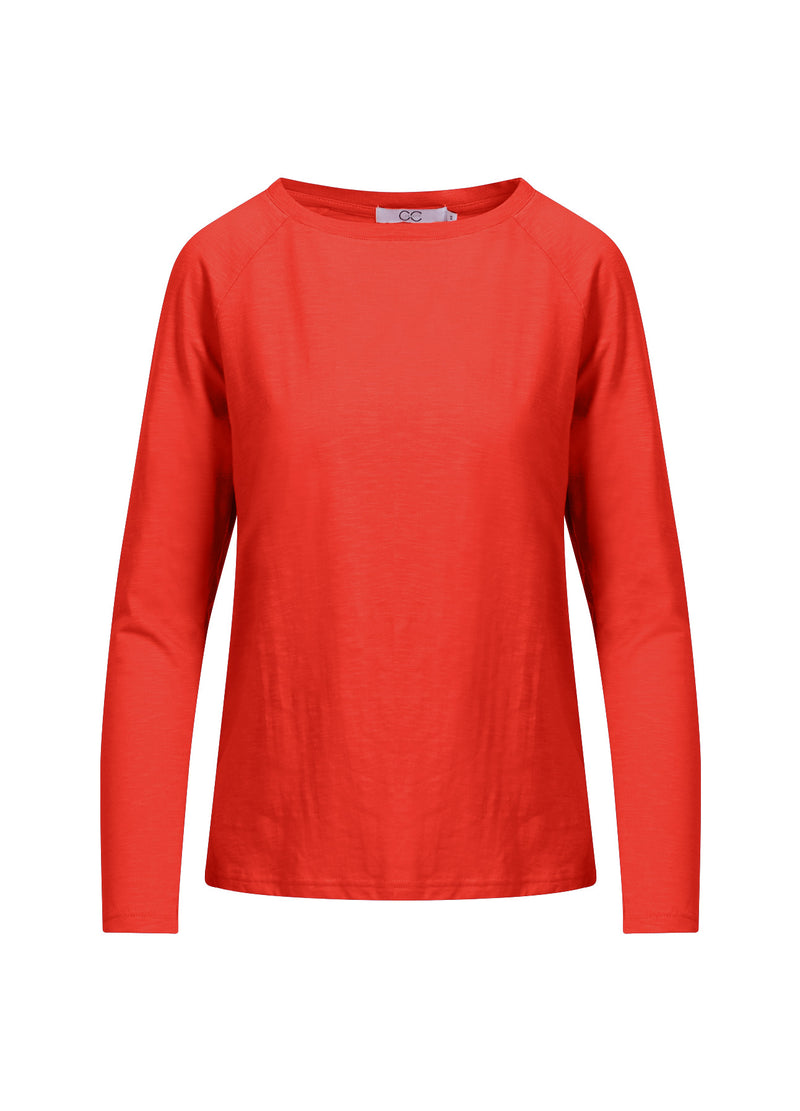 CC Heart CC HEART LANGÆRMET T-SHIRT T-Shirt Red lips - 617