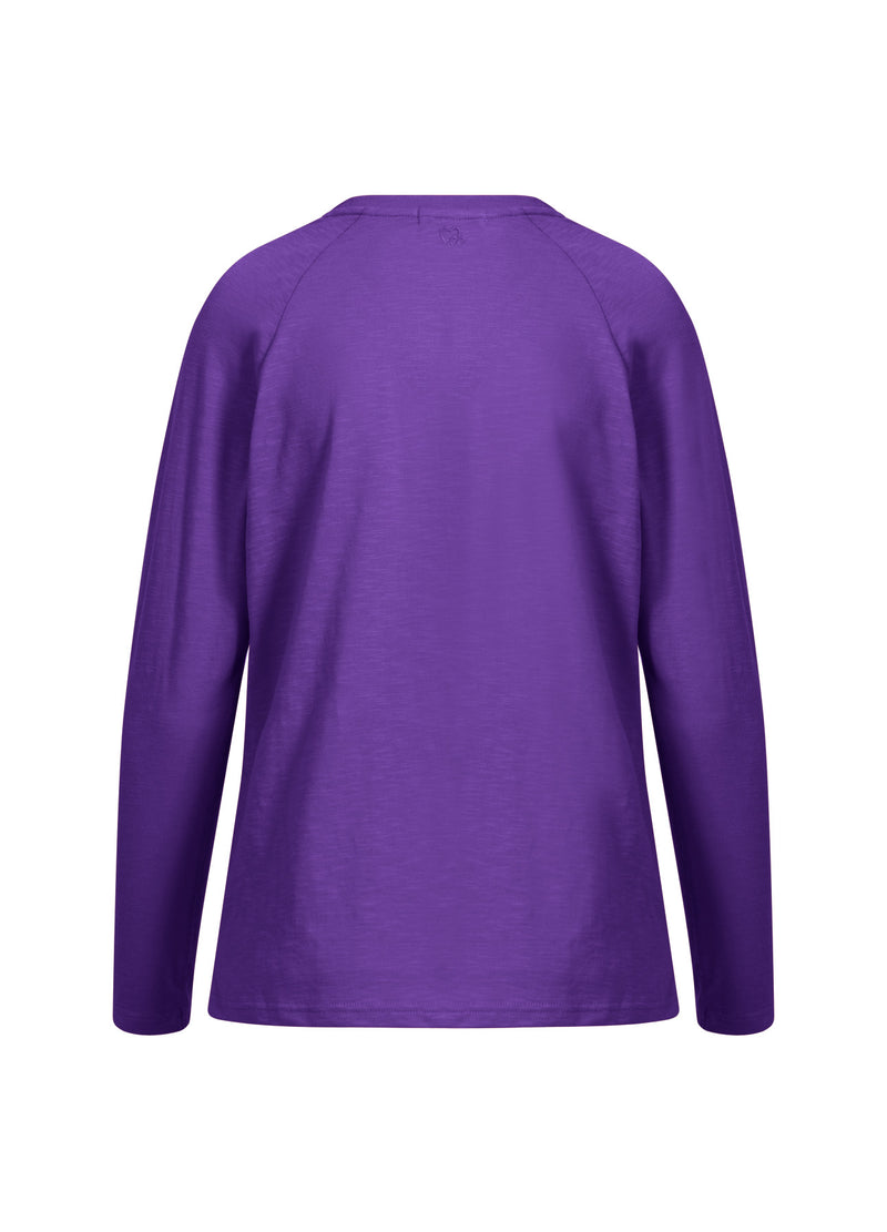 CC Heart CC HEART LANGÆRMET T-SHIRT T-Shirt Warm purple - 803