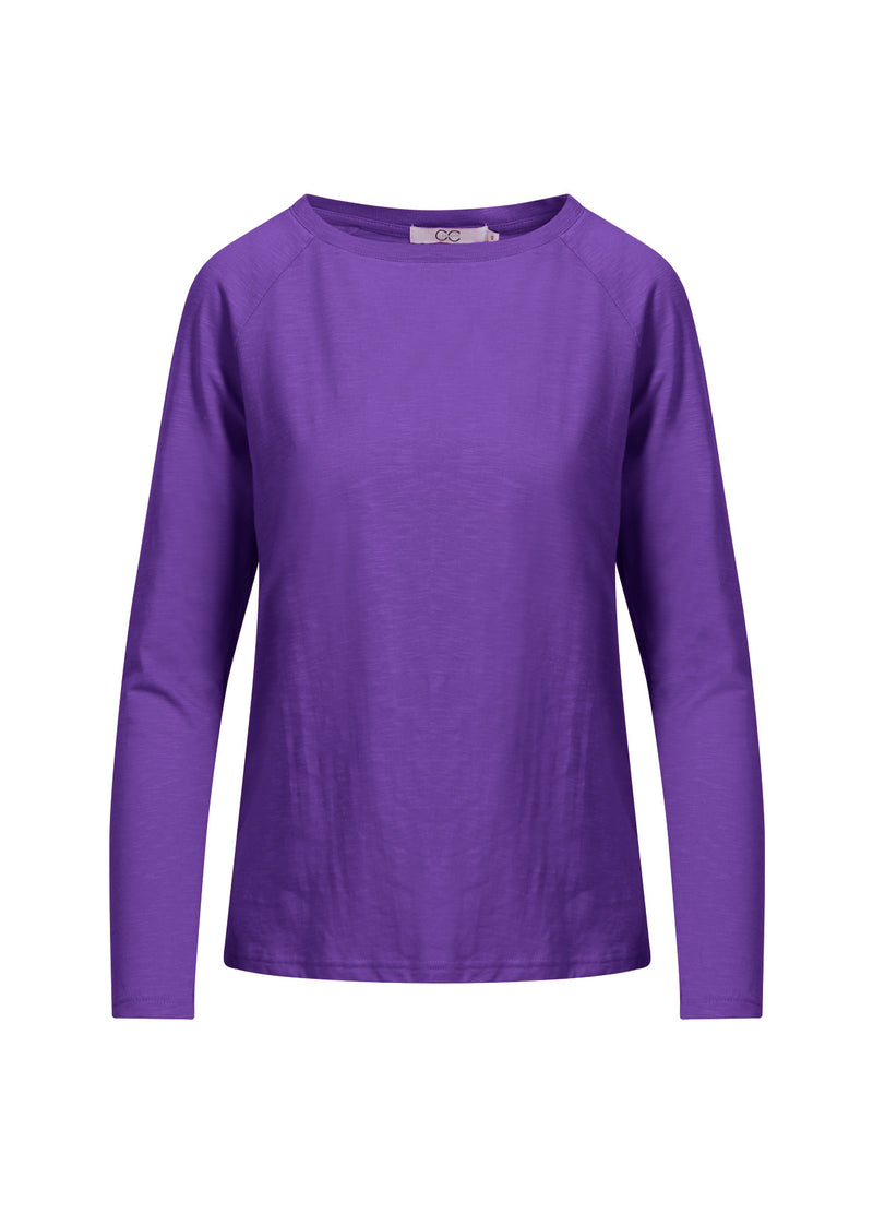 CC Heart CC HEART LANGÆRMET T-SHIRT T-Shirt Warm purple - 803