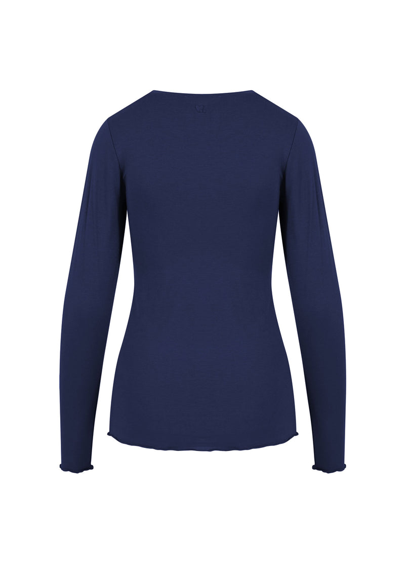 CC Heart CC HEART LANGÆRMET TOP Shirt/Blouse Navy - 563