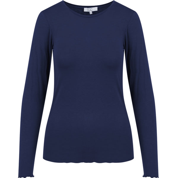 CC Heart CC HEART LANGÆRMET TOP Shirt/Blouse Navy - 563