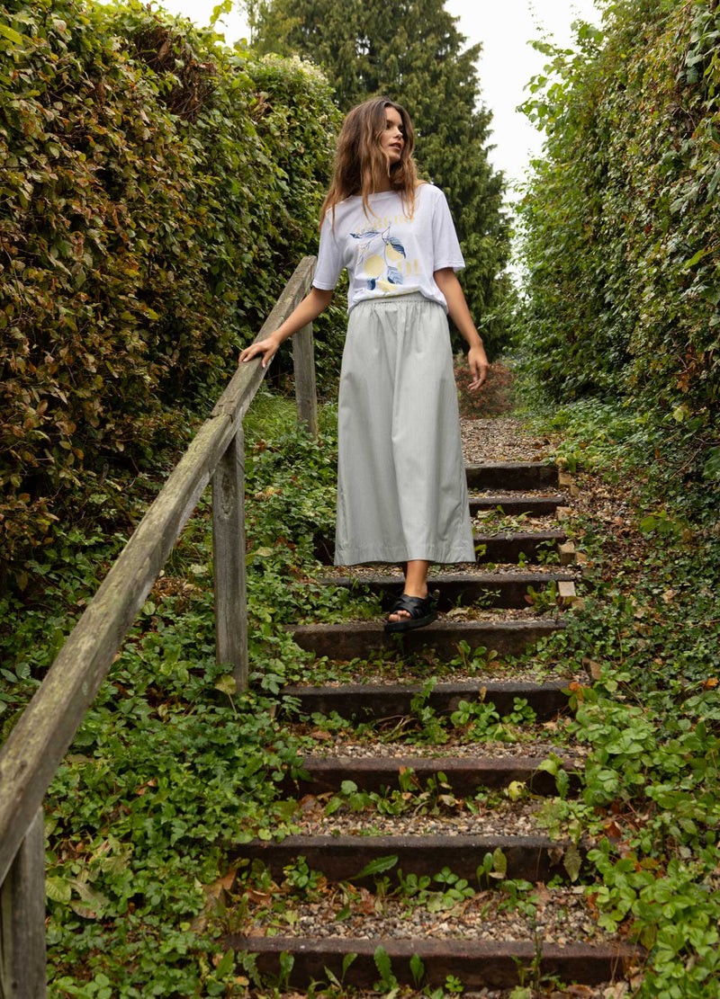 CC Heart CC HEART LEMON TEE - MIDI ÆRME T-Shirt White - 200