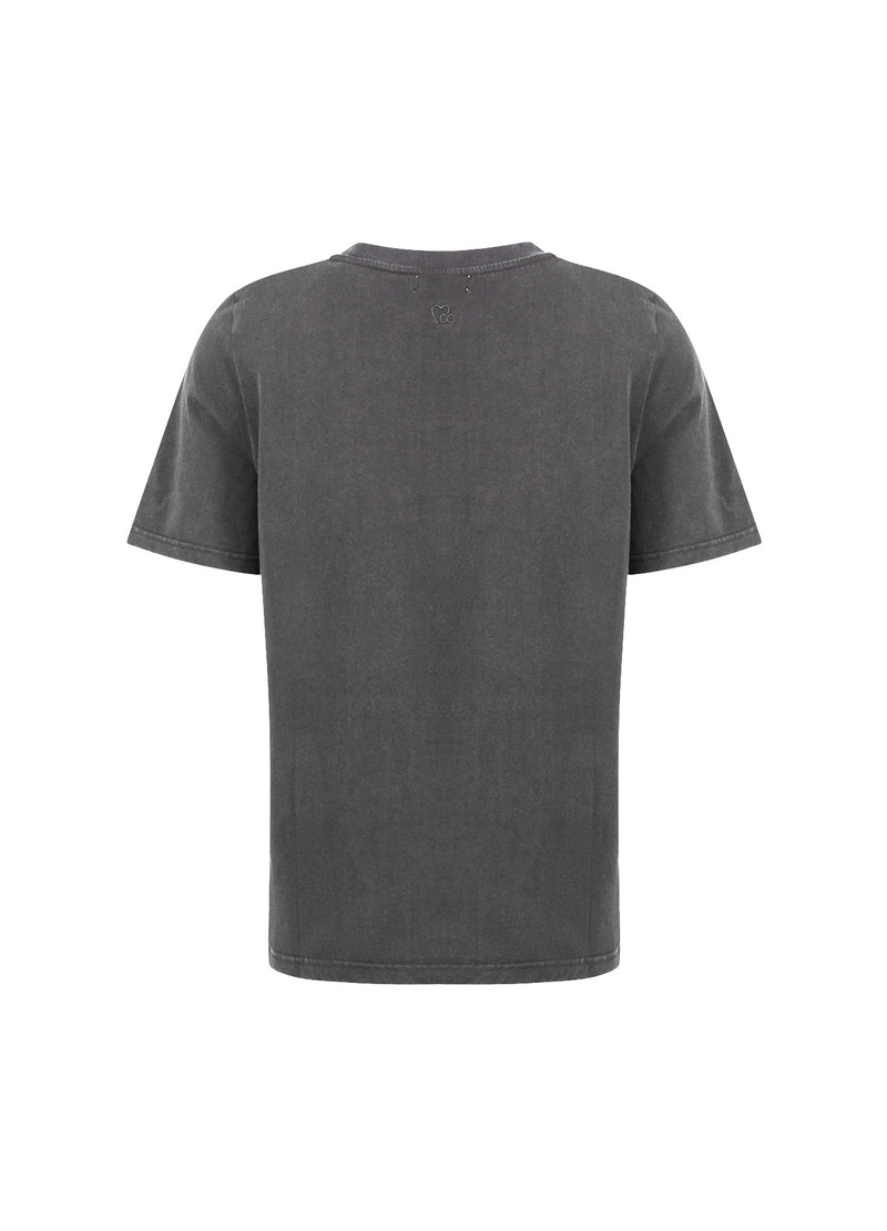 CC Heart CC HEART LIGHTNING TEE - MIDI ÆRME T-Shirt Washed grey - 180