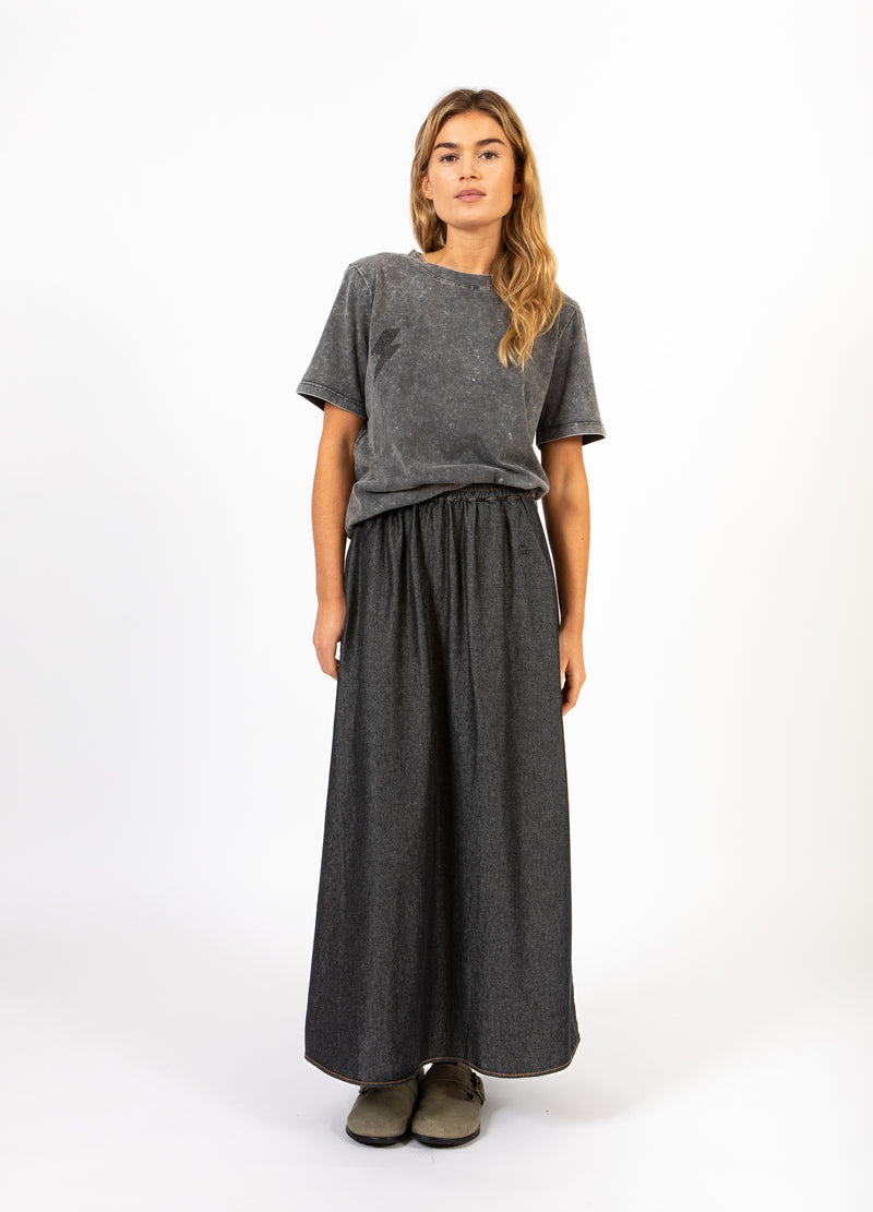 CC Heart CC HEART LIGHTNING TEE - MIDI ÆRME T-Shirt Washed grey - 180