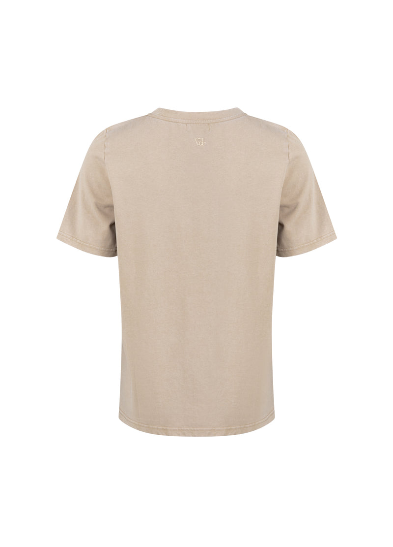 CC Heart CC HEART LIGHTNING TEE - MIDI ÆRME T-Shirt Washed sand - 365