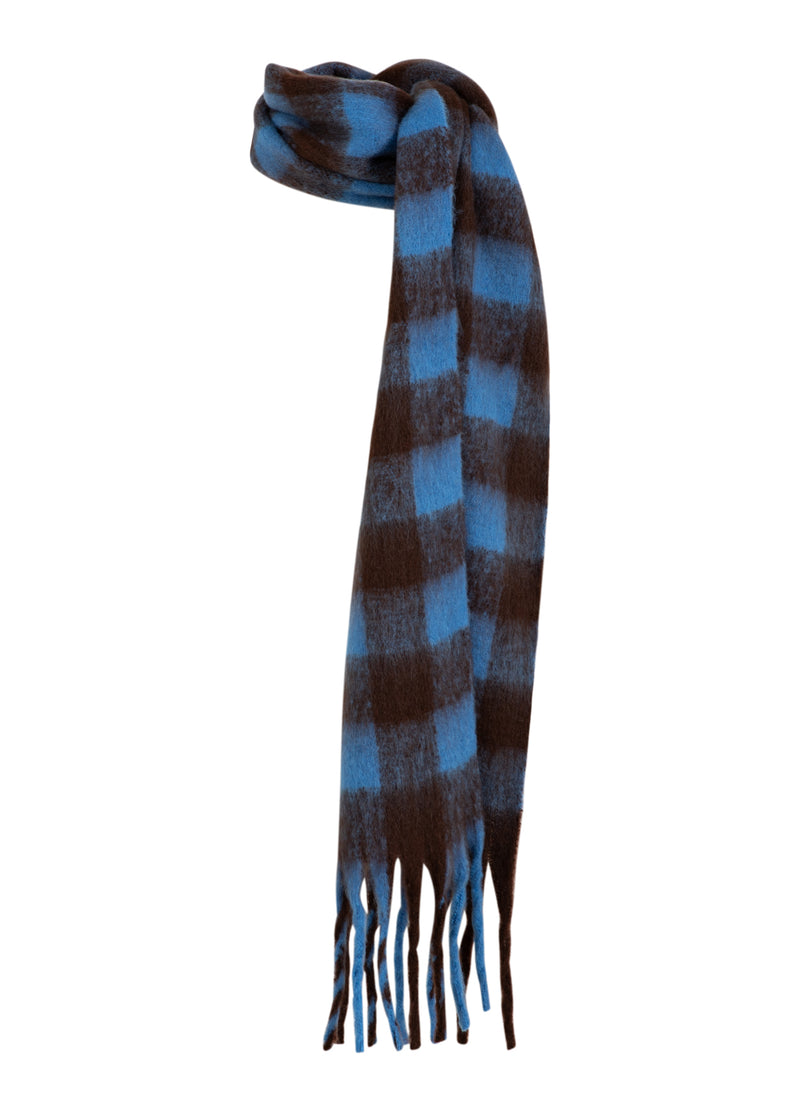 CC Heart CC HEART MAREN TØRKLÆDE Accessories Blue/brown check - 542