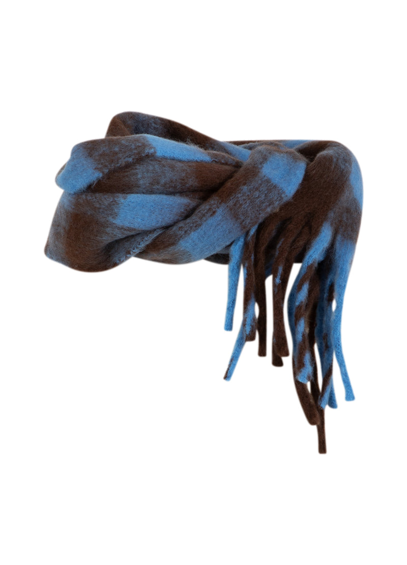 CC Heart CC HEART MAREN TØRKLÆDE Accessories Blue/brown check - 542