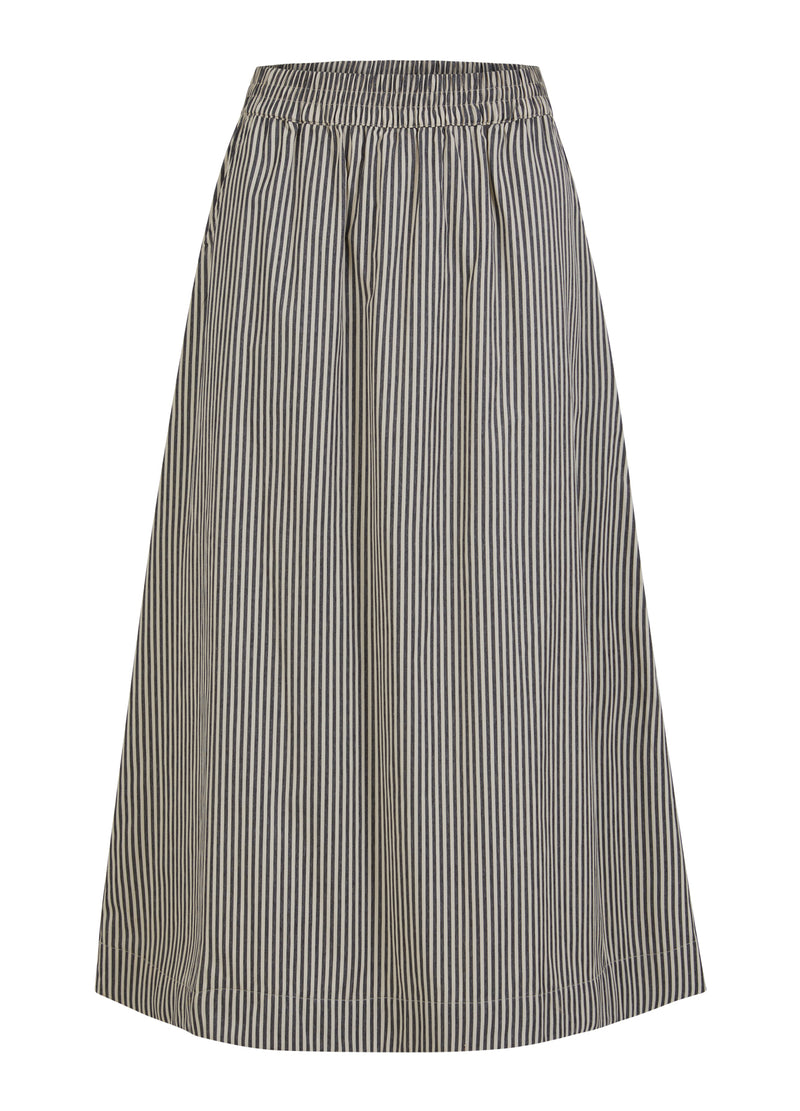 CC Heart CC HEART NAOMI LANG NEDERDEL Skirt Creme/black stripe - 190