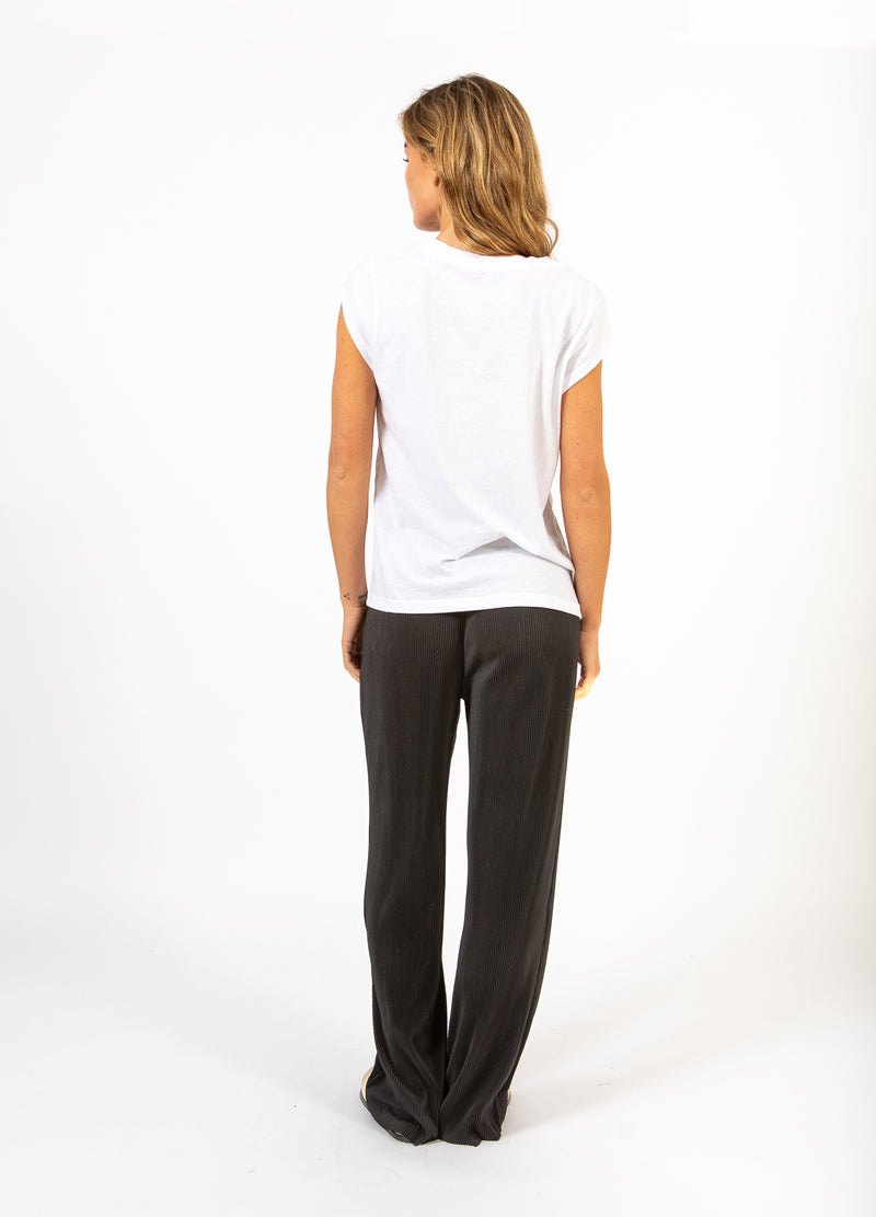 CC Heart CC HEART NOSTALGIA TEE - KORT ÆRME T-Shirt White/Rose gold emb - 200