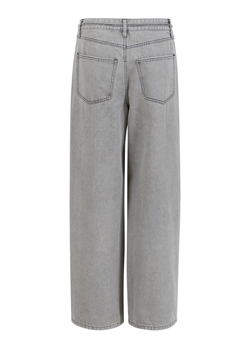 CC Heart CC HEART QUINN LØSE DENIM BUKSER Pants Grey denim - 163