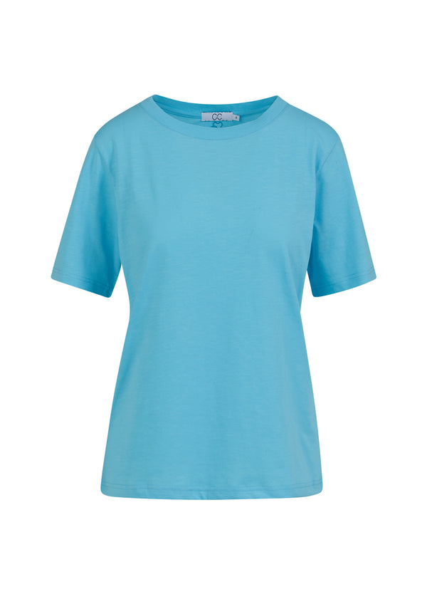 CC Heart CC HEART REGULÆR T-SHIRT T-Shirt Aqua blue - 585