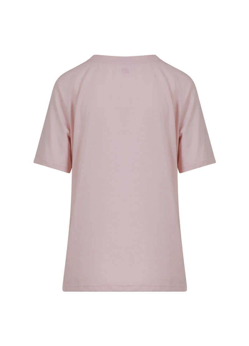 CC Heart CC HEART REGULÆR T-SHIRT T-Shirt Daisy Pink - 600