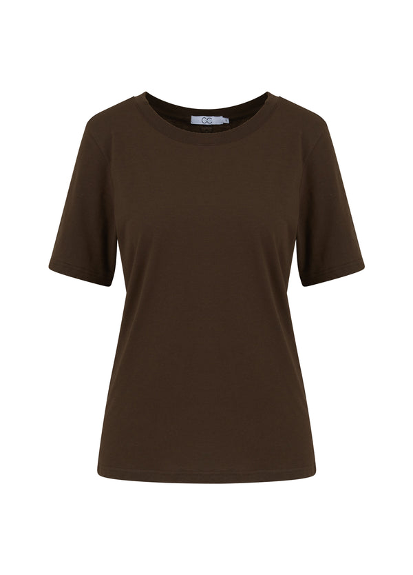 CC Heart CC HEART REGULAR T-SHIRT T-Shirt Chocolate nut - 389