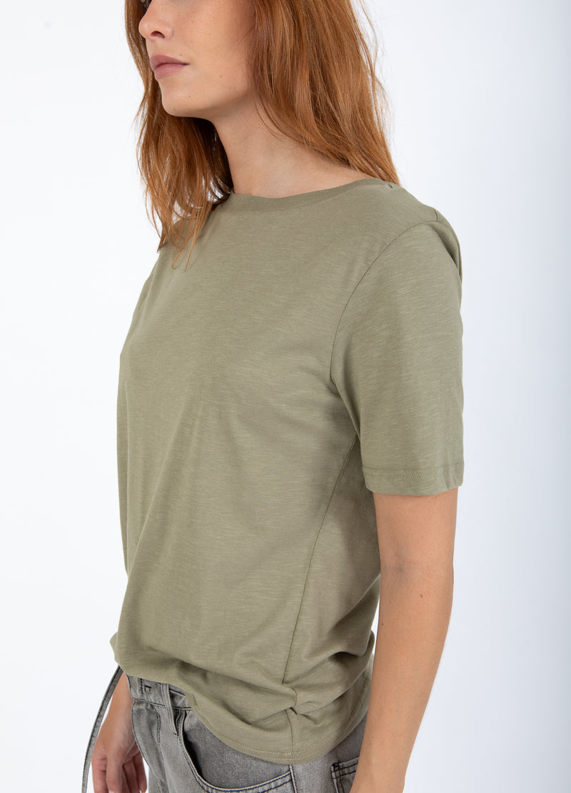 CC Heart CC HEART REGULAR T-SHIRT T-Shirt Dusty olive - 479