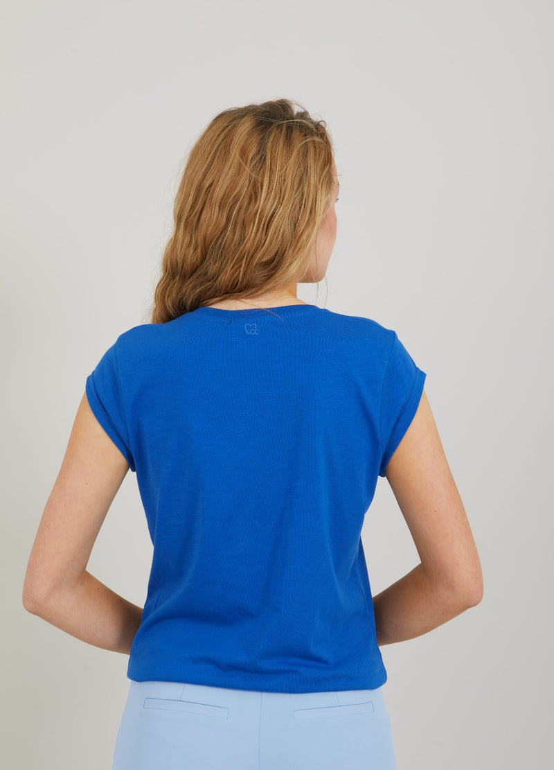 CC Heart CC HEART REGULAR T-SHIRT T-Shirt Electric blue - 578