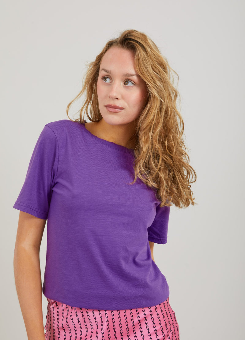 CC Heart CC HEART REGULAR T-SHIRT T-Shirt Warm purple - 803