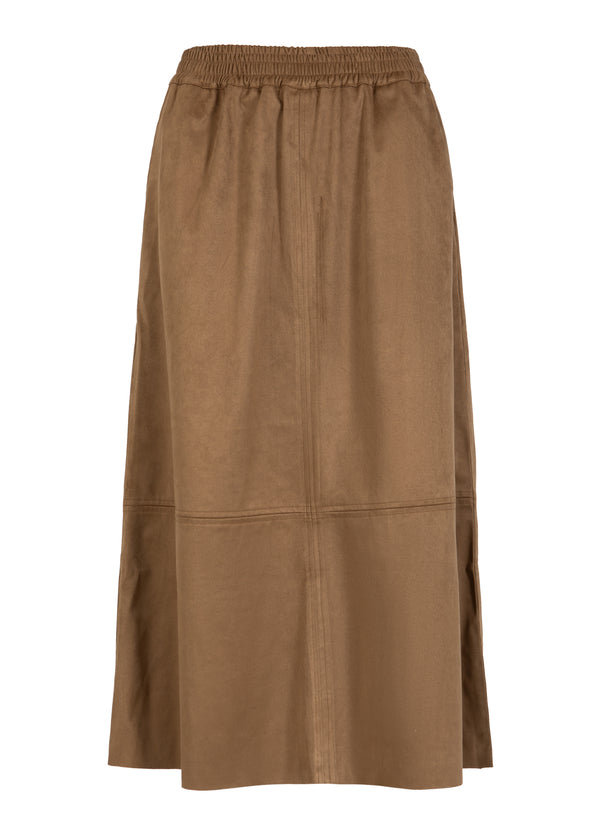 CC Heart CC HEART ROMY LANG NEDERDEL Skirt Golden brown - 792