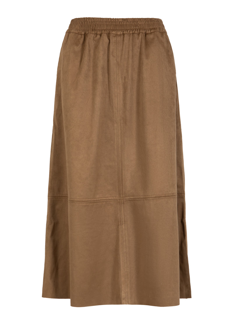 CC Heart CC HEART ROMY LANG NEDERDEL Skirt Golden brown - 792