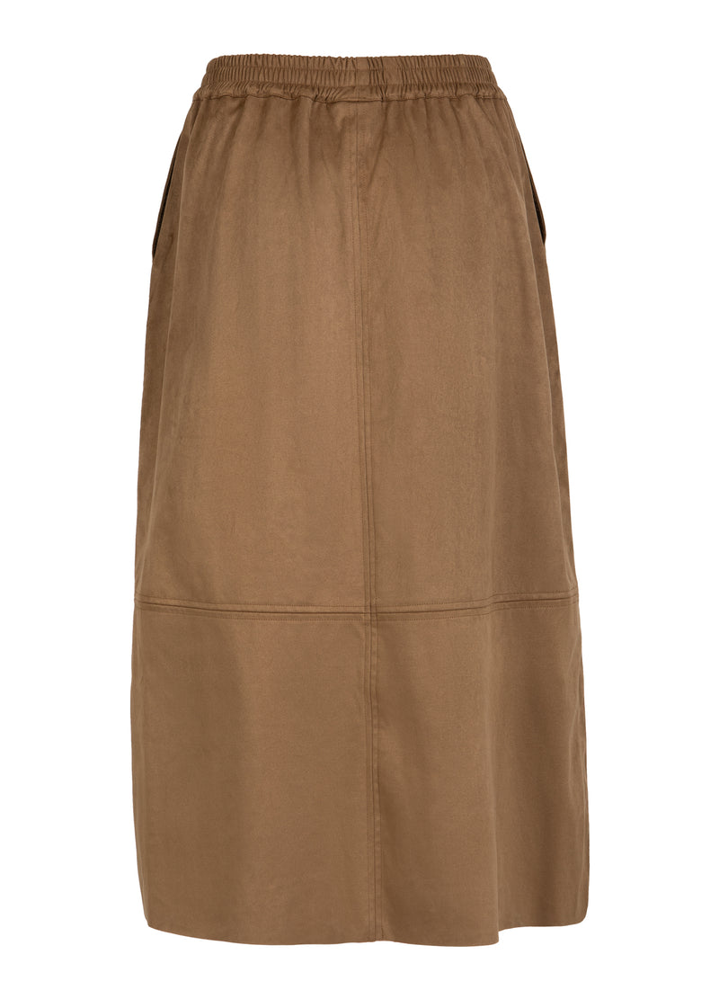 CC Heart CC HEART ROMY LANG NEDERDEL Skirt Golden brown - 792