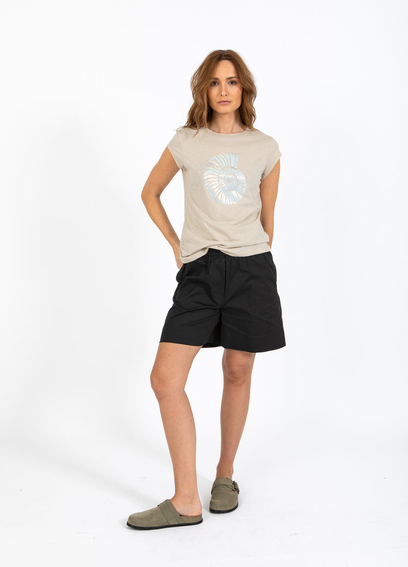CC Heart CC HEART SHELL TEE - KORT ÆRME T-Shirt Light khaki - 435
