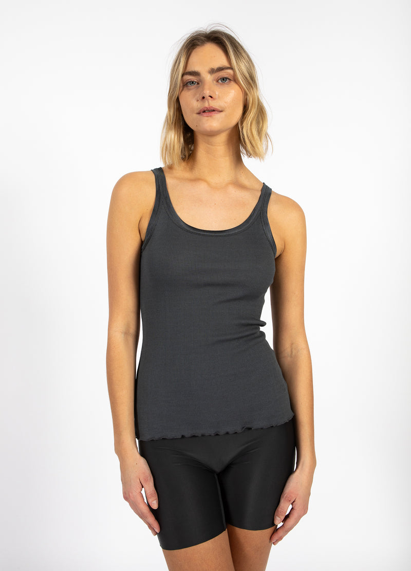 CC Heart CC HEART SILKE-TOP Top - Short sleeve Dark Stone Grey - 149