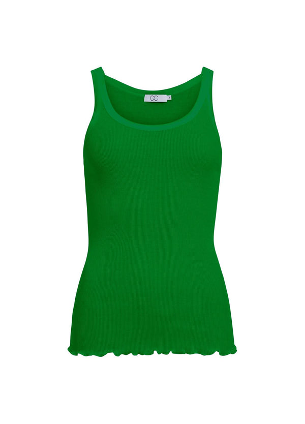 CC Heart CC HEART SILKEUNDERTRØJE Top - Short sleeve Emerald green - 402