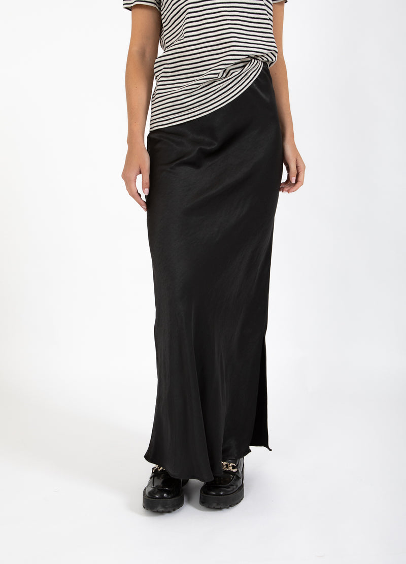 CC Heart CC HEART SKYLER MAXI NEDERDEL Skirt Black - 100