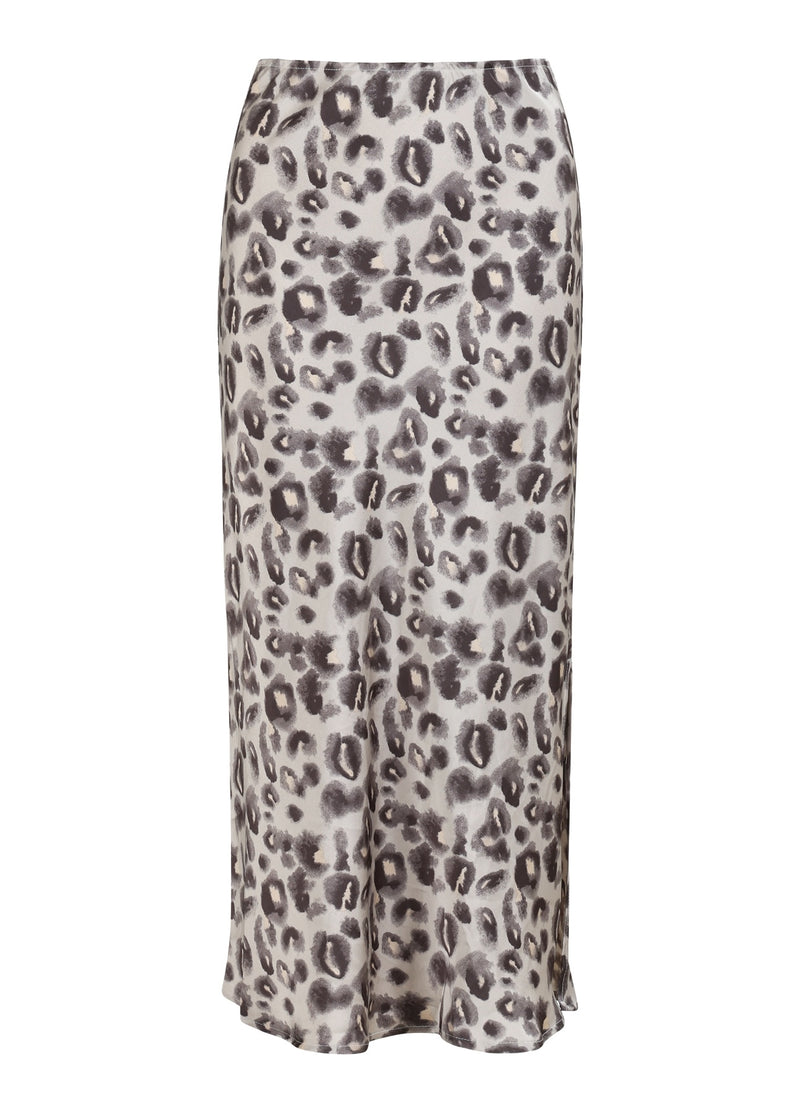 CC Heart CC HEART SKYLER MEDI NEDERDEL MED PRINT Skirt Grey leo - 145
