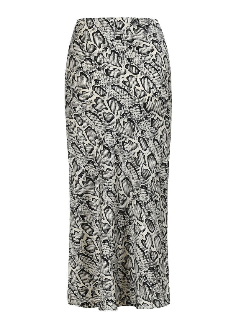 CC Heart CC HEART SKYLER MEDI NEDERDEL MED PRINT Skirt White snake print - 270