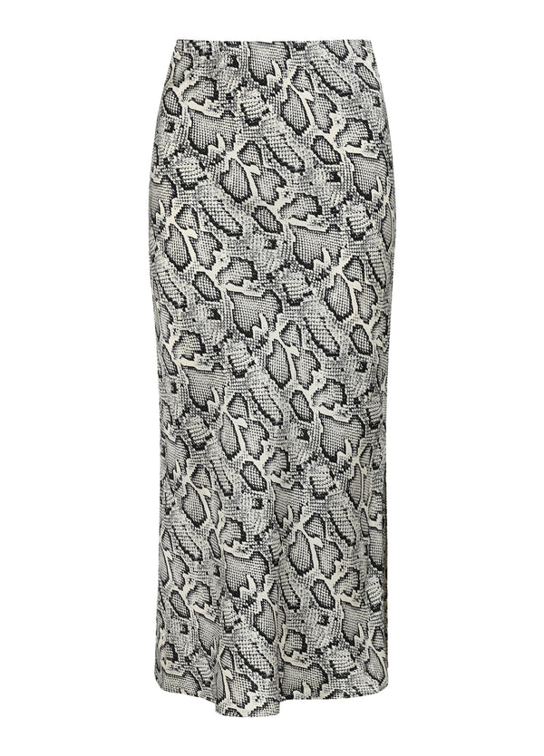 CC Heart CC HEART SKYLER MEDI NEDERDEL MED PRINT Skirt White snake print - 270