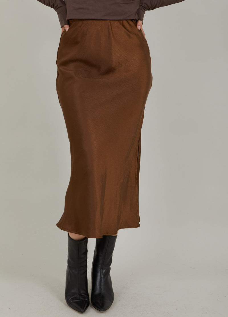 CC Heart CC HEART SKYLER MEDI NEDERDEL Skirt Autumn brown - 362