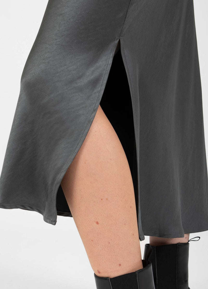 CC Heart CC HEART SKYLER MEDI NEDERDEL Skirt Dark Stone Grey - 149