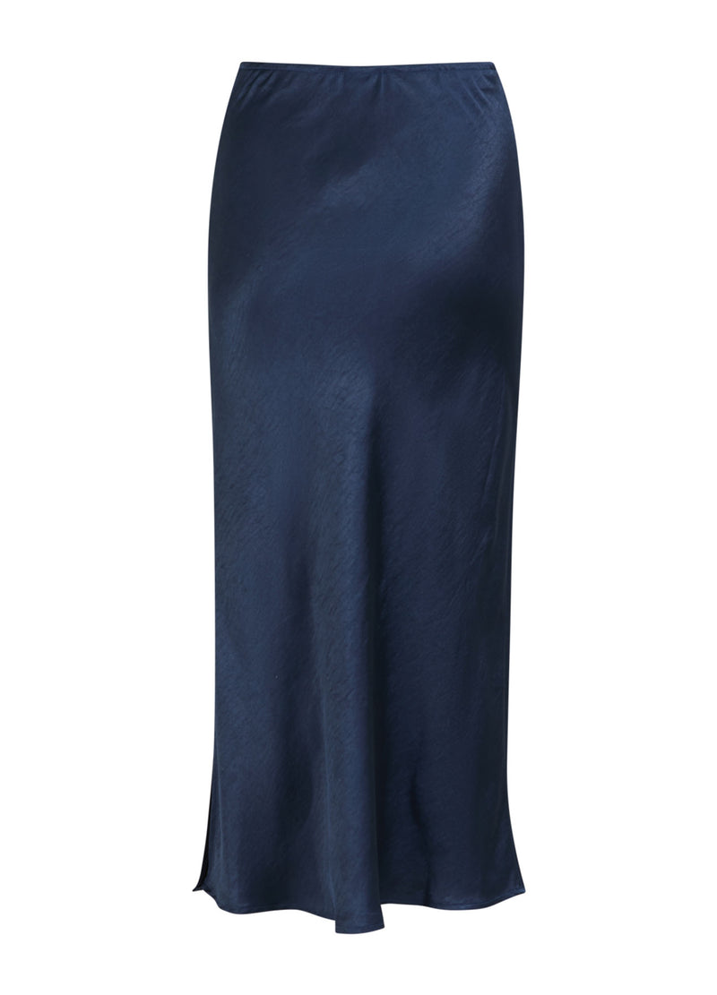 CC Heart CC HEART SKYLER MIDDELLANG NEDERDEL Skirt Navy - 563