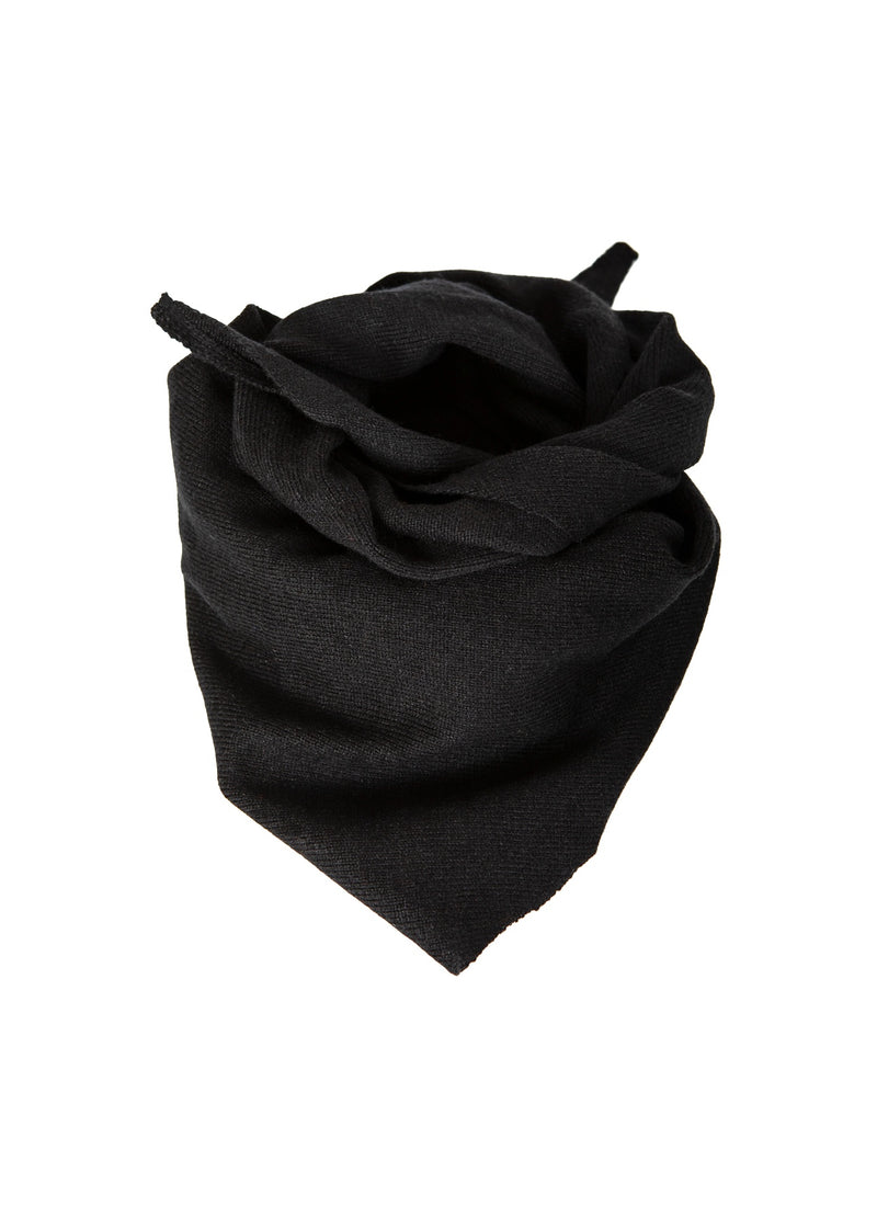CC Heart CC HEART SOFT CASHMERE TREKANTSTØRKLÆDE Accessories Black - 100