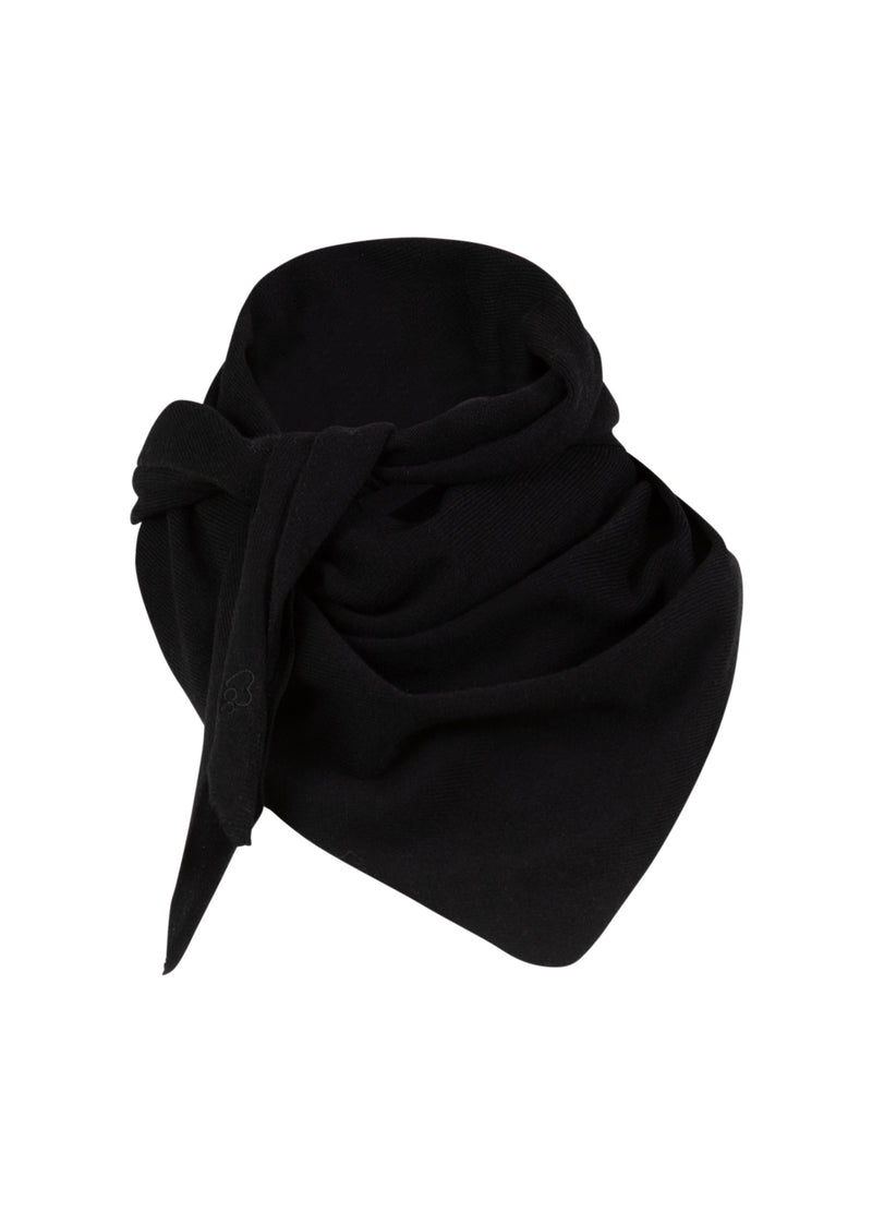 CC Heart CC HEART SOFT TREKANT TØRKLÆDE Accessories Black - 100